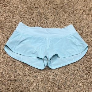 Lululemon speed shorts